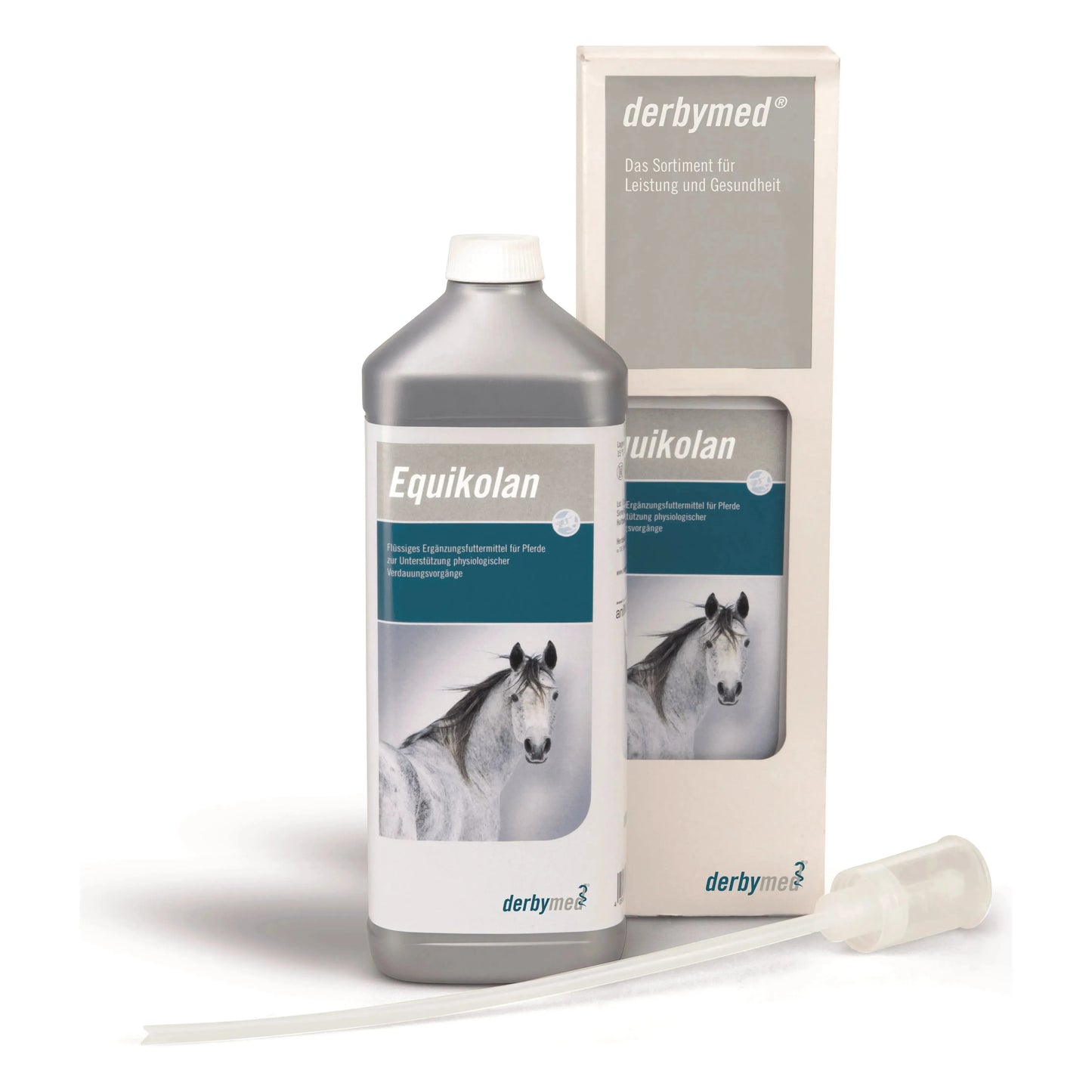 Equikolan - Derbymed - Marigin AG Onlineshop für Tierbedarf Equikolan - 1l Ergänzungsfuttermittel