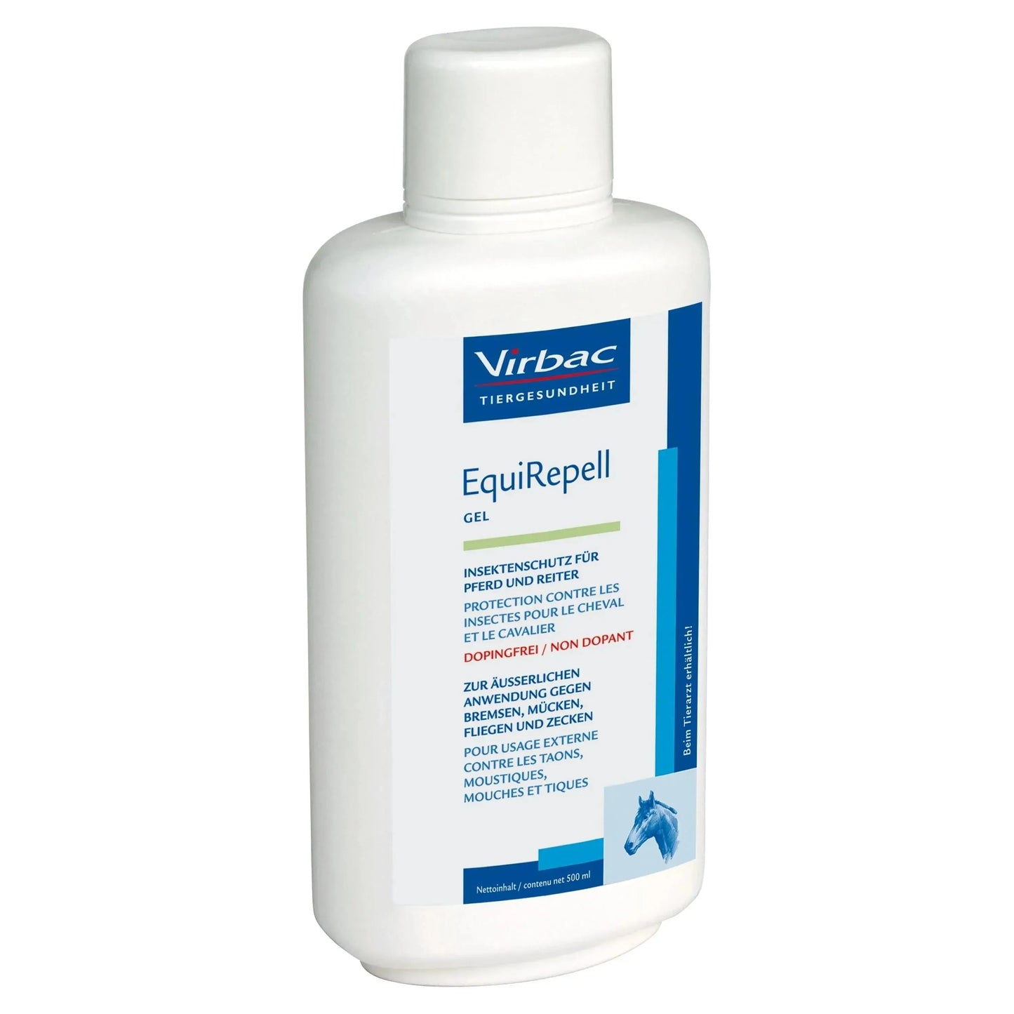 EquiRepell® Gel - Virbac - Marigin AG Onlineshop für Tierbedarf EquiRepell® Gel - 500ml Insektenabwehr
