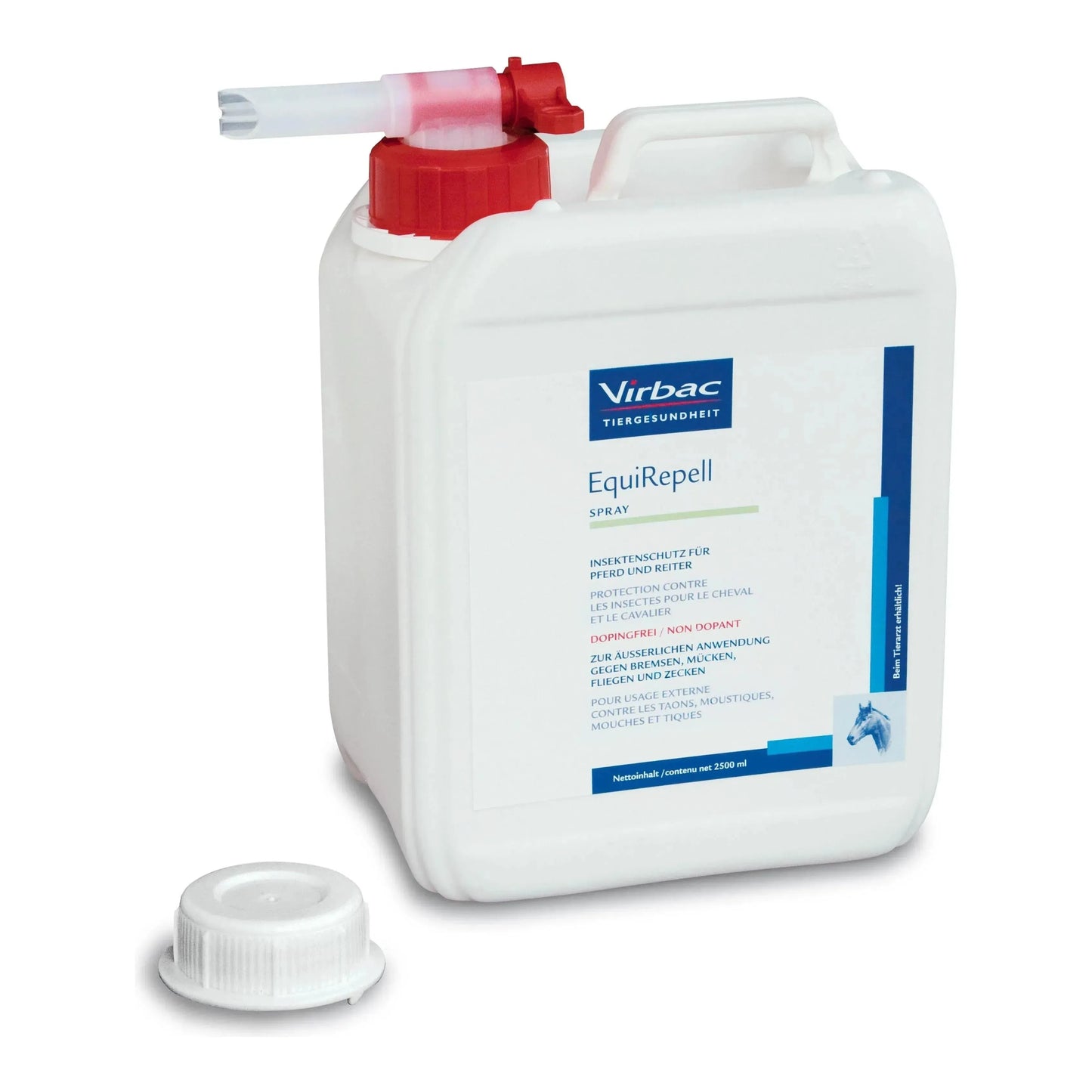 EquiRepell® Spray - Virbac - Marigin AG Onlineshop für Tierbedarf EquiRepell® Spray - 2.5l Insektenabwehr