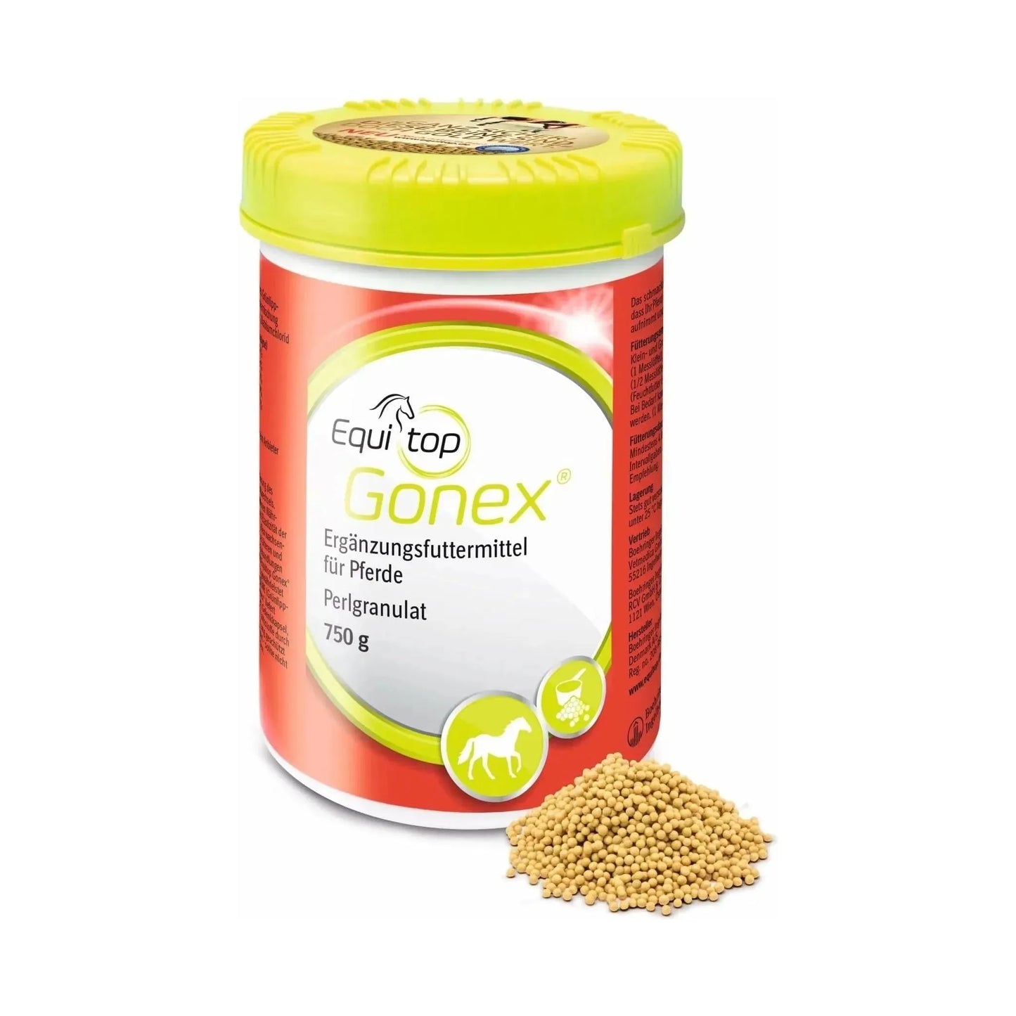 Equitop Gonex - Equitop - Marigin AG Onlineshop für Tierbedarf Equitop Gonex - 750g Ergänzungsfuttermittel