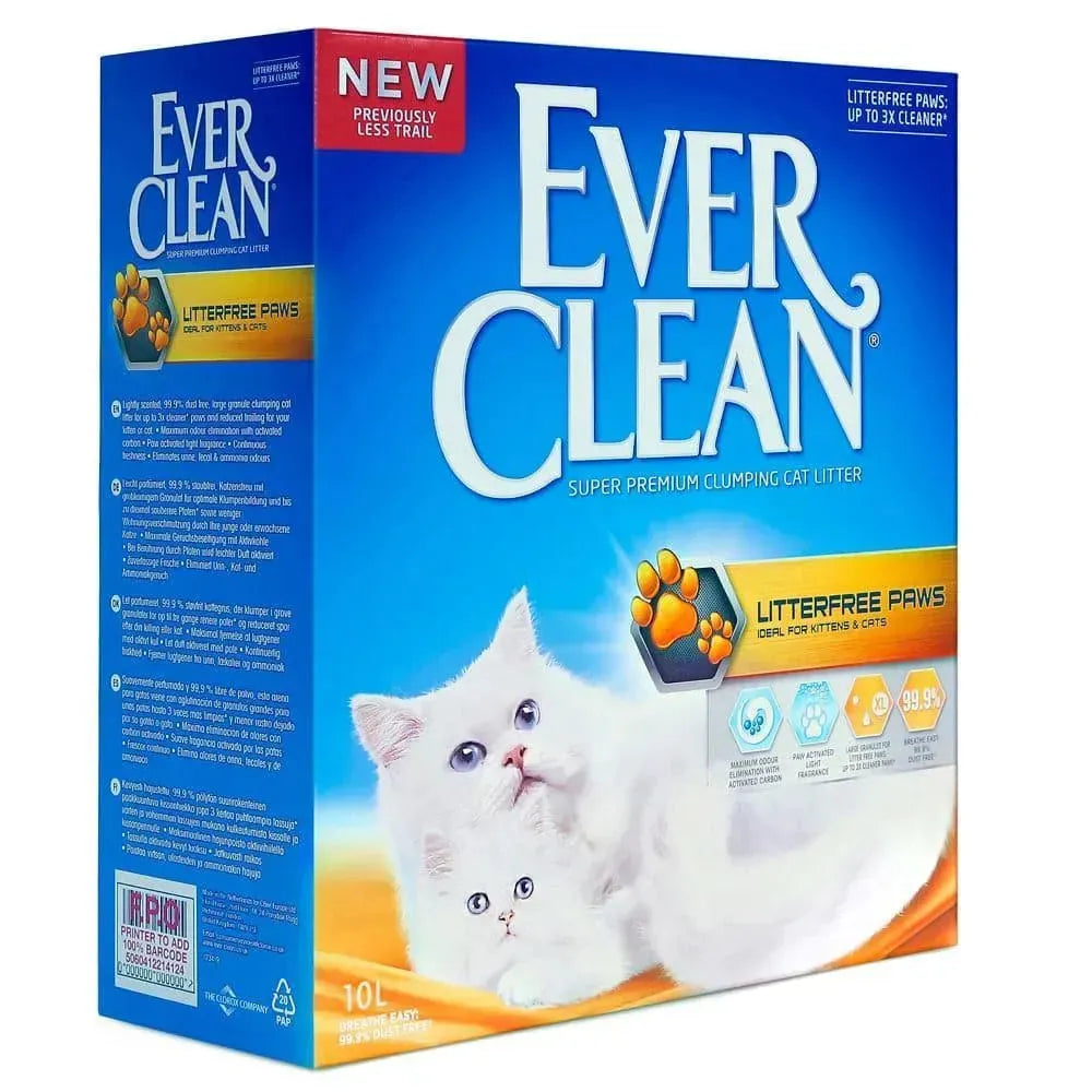 Ever Clean Katzensand - Ever Clean - Marigin AG Onlineshop für Tierbedarf Ever Clean Katzensand - Litterfree Paws / 10kg Zubehör
