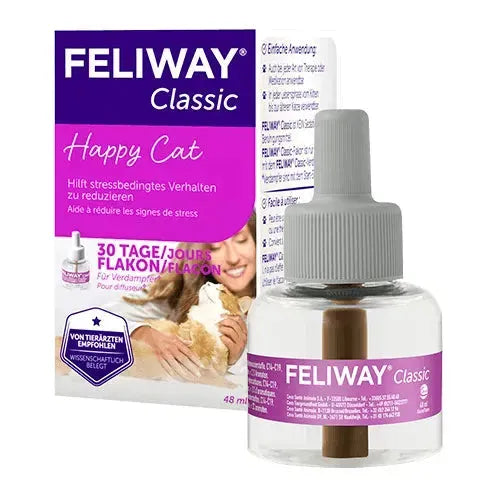 Feliway Classic - Nachfüllflakon - Ceva - Marigin AG Onlineshop für Tierbedarf Feliway Classic - Nachfüllflakon - 48ml Verhaltensprobleme/Stress