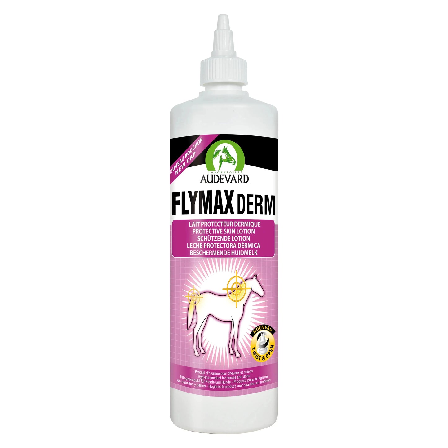 Flymax Derm - Audevard - Marigin AG Onlineshop für Tierbedarf Flymax Derm - 500ml Pflegeprodukte