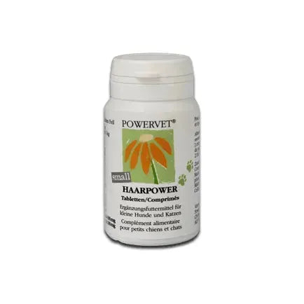Haarpower - Powervet - Marigin AG Onlineshop für Tierbedarf Haarpower - small 200 Stück Ergänzungsfuttermittel