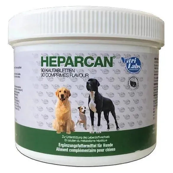 Heparcan Hund - Nutrilabs - Marigin AG Onlineshop für Tierbedarf Heparcan Hund - 90 Stück Ergänzungsfuttermittel