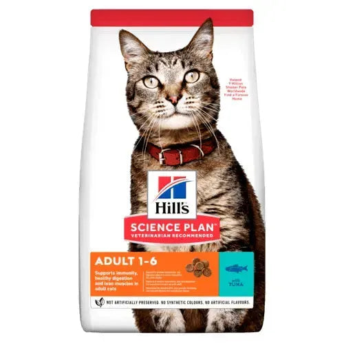 Hill's Adult 1-6 - Katze - Hill's Science Plan - Marigin AG Onlineshop für Tierbedarf Hill's Adult 1-6 - Katze - 6x300g / Thunfisch Futter