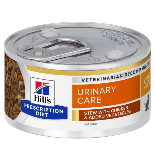 Hill's c/d Katze - Ragout Dose - Hill's Prescription Diet - Marigin AG Onlineshop für Tierbedarf Hill's c/d Katze - Ragout Dose - 82g Futter