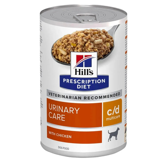 Hill's c/d Multicare Hund - Dosen - Hill's Prescription Diet - Marigin AG Onlineshop für Tierbedarf Hill's c/d Multicare Hund - Dosen - 370g Futter