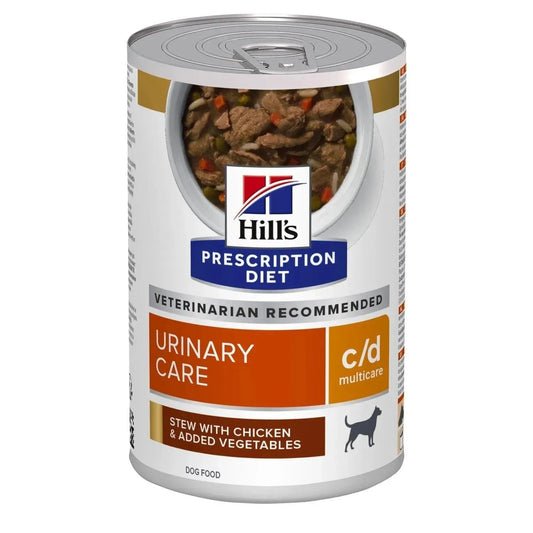 Hill's c/d Multicare Hund - Dosen Ragout - Hill's Prescription Diet - Marigin AG Onlineshop für Tierbedarf Hill's c/d Multicare Hund - Dosen Ragout - 354g Futter