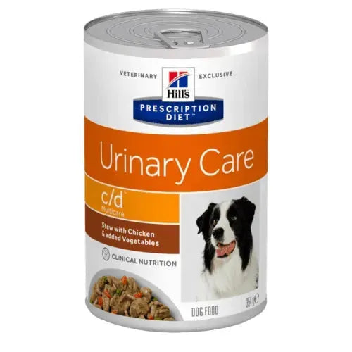 Hill's c/d Multicare Hund - Dosen Ragout - Hill's Prescription Diet - Marigin AG Onlineshop für Tierbedarf Hill's c/d Multicare Hund - Dosen Ragout - 354g Futter