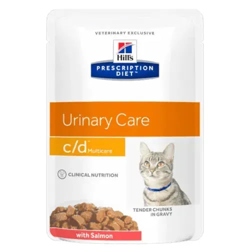 Hill's c/d Multicare Katze - Beutel - Hill's Prescription Diet - Marigin AG Onlineshop für Tierbedarf Hill's c/d Multicare Katze - Beutel - Huhn / 1 x 12 x 85g Futter
