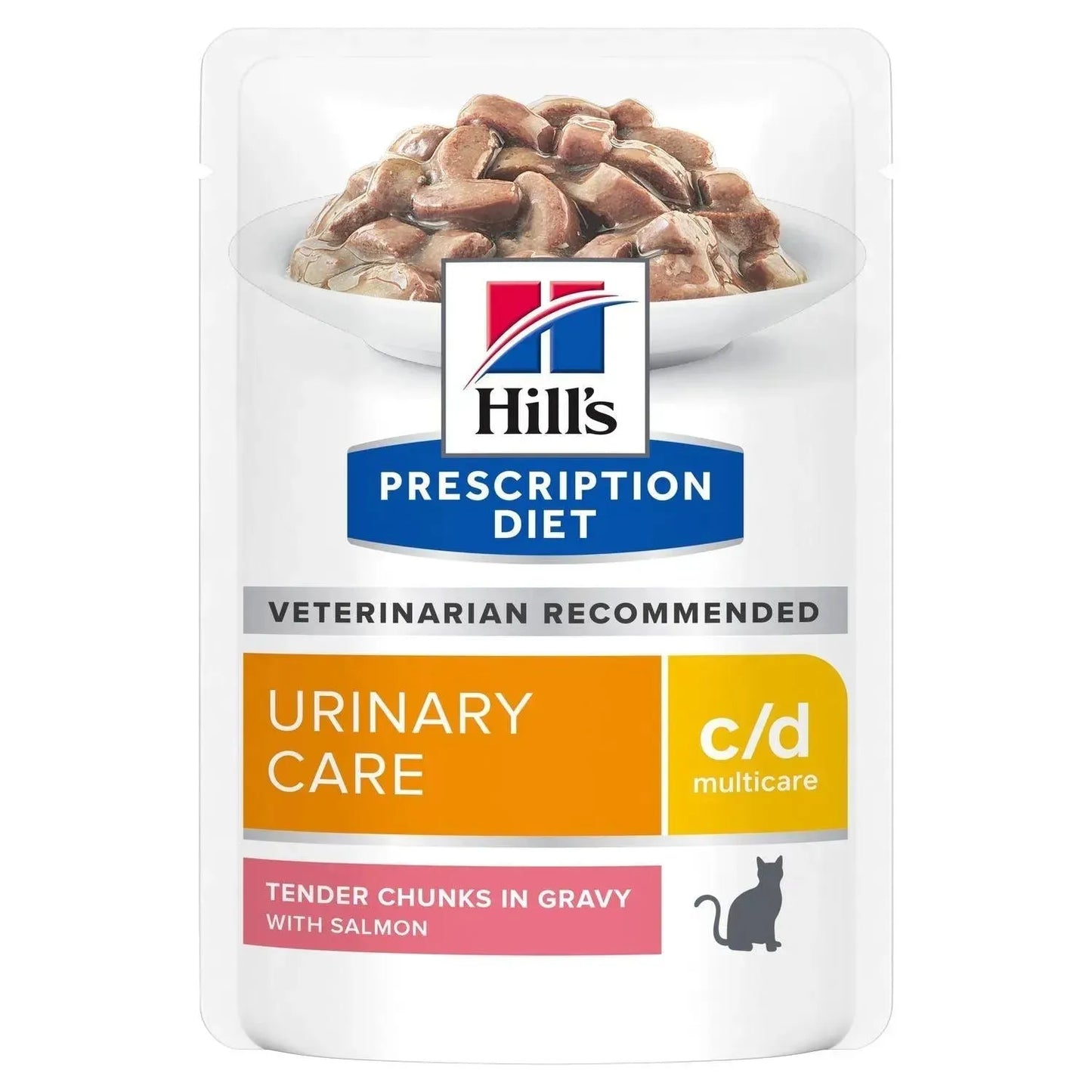 Hill's c/d Multicare Katze - Beutel - Hill's Prescription Diet - Marigin AG Onlineshop für Tierbedarf Hill's c/d Multicare Katze - Beutel - Lachs / 1 x 12 x 85g Futter