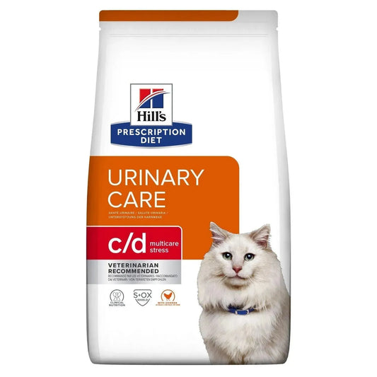 Hill's c/d Urinary Stress - Katze - Hill's Prescription Diet - Marigin AG Onlineshop für Tierbedarf Hill's c/d Urinary Stress - Katze - 1.5kg / Huhn Futter