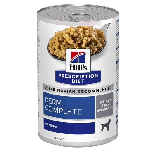 Hill's Derm Complete Hund - Dosen - Hill's Prescription Diet - Marigin AG Onlineshop für Tierbedarf Hill's Derm Complete Hund - Dosen - 370g