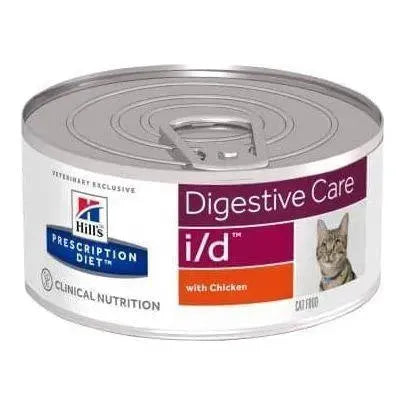 Hill's i/d Katze - Dosen - Hill's Prescription Diet - Marigin AG Onlineshop für Tierbedarf Hill's i/d Katze - Dosen - Huhn / 156g Futter