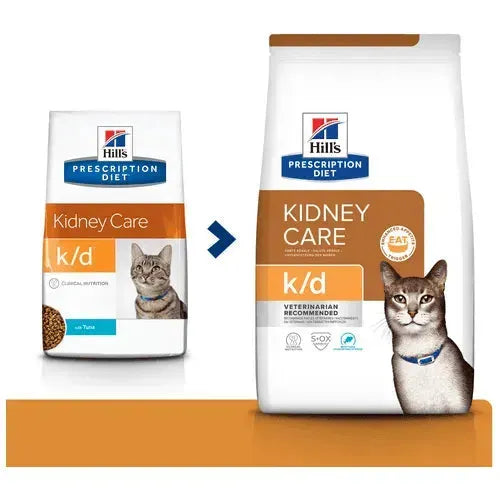 Hill's k/d - Katze - Hill's Prescription Diet - Marigin AG Onlineshop für Tierbedarf Hill's k/d - Katze - 1.5kg / Huhn Futter