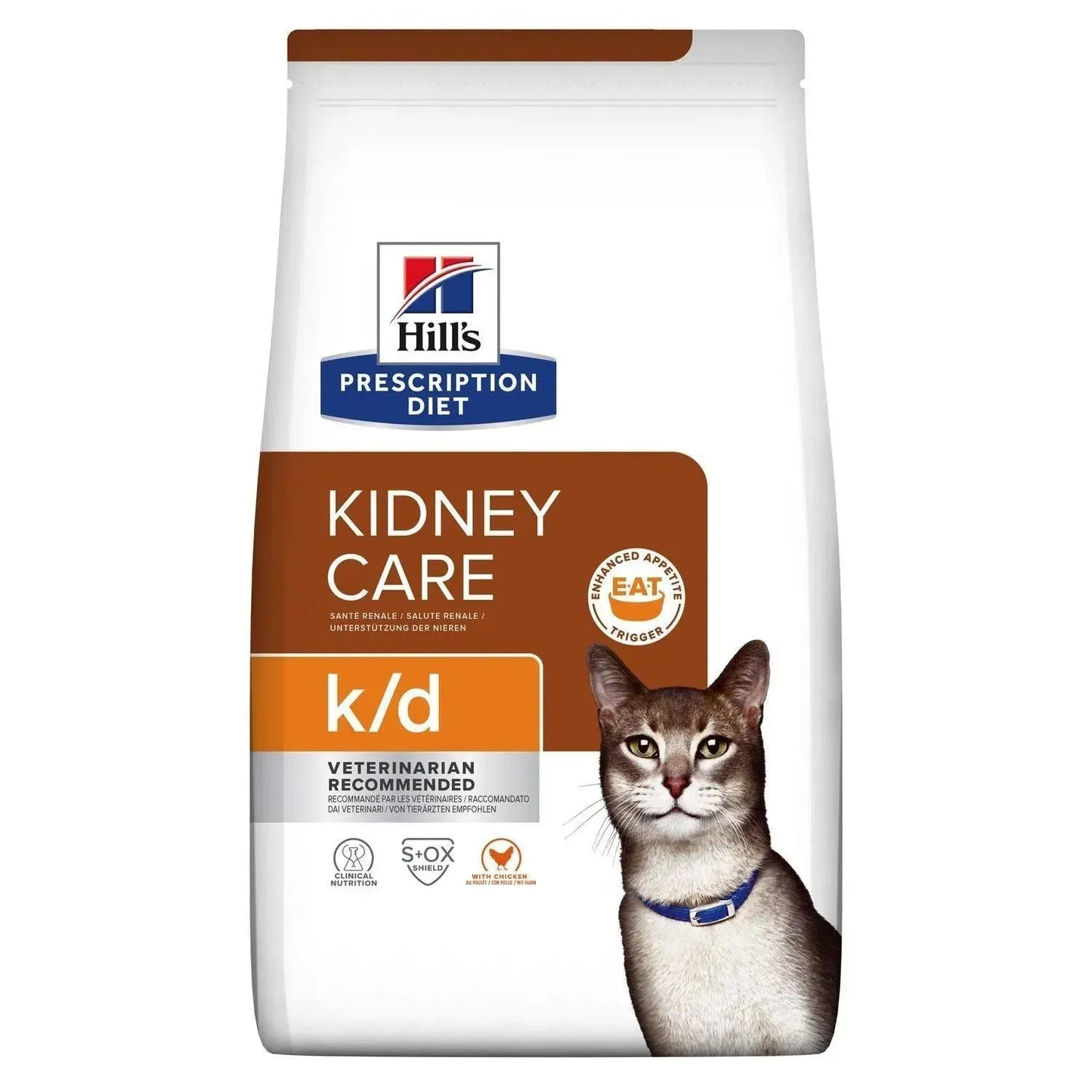 Hill's k/d - Katze - Hill's Prescription Diet - Marigin AG Onlineshop für Tierbedarf Hill's k/d - Katze - 1.5kg / Huhn Futter