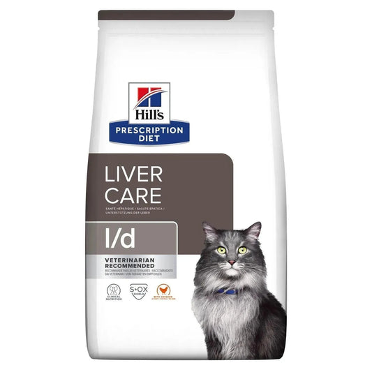 Hill's l/d - Katze - Hill's Prescription Diet - Marigin AG Onlineshop für Tierbedarf Hill's l/d - Katze - 1.5kg Futter