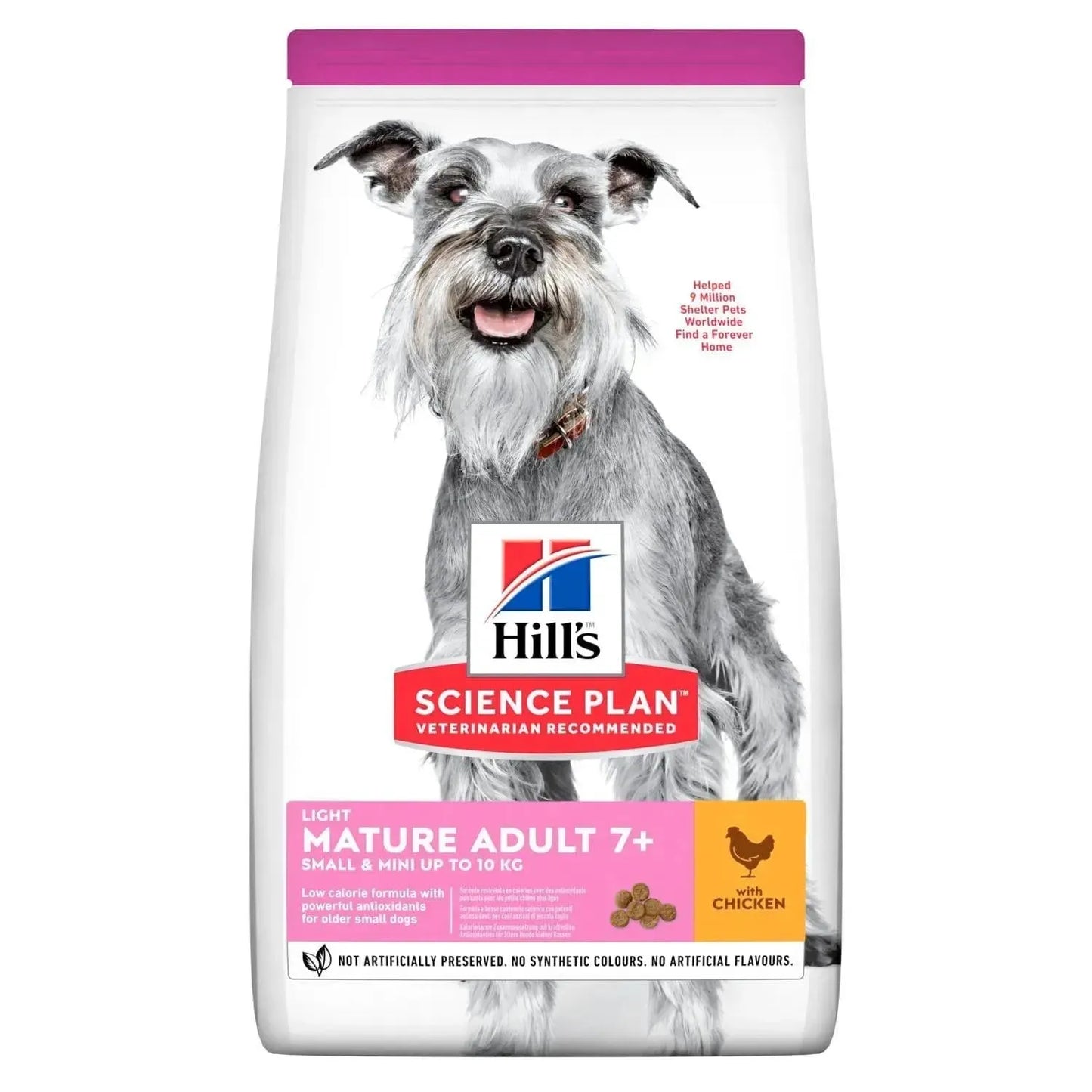 Hill's Light Small & Mini Mature Adult - Hund - Hill's Science Plan - Marigin AG Onlineshop für Tierbedarf Hill's Light Small & Mini Mature Adult - Hund - 2.5 kg Futter