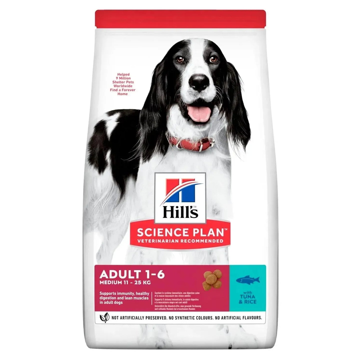 Hill's Medium Adult - Hund - Hill's Science Plan - Marigin AG Onlineshop für Tierbedarf Hill's Medium Adult - Hund - 2.5kg / Thunfisch & Reis Futter