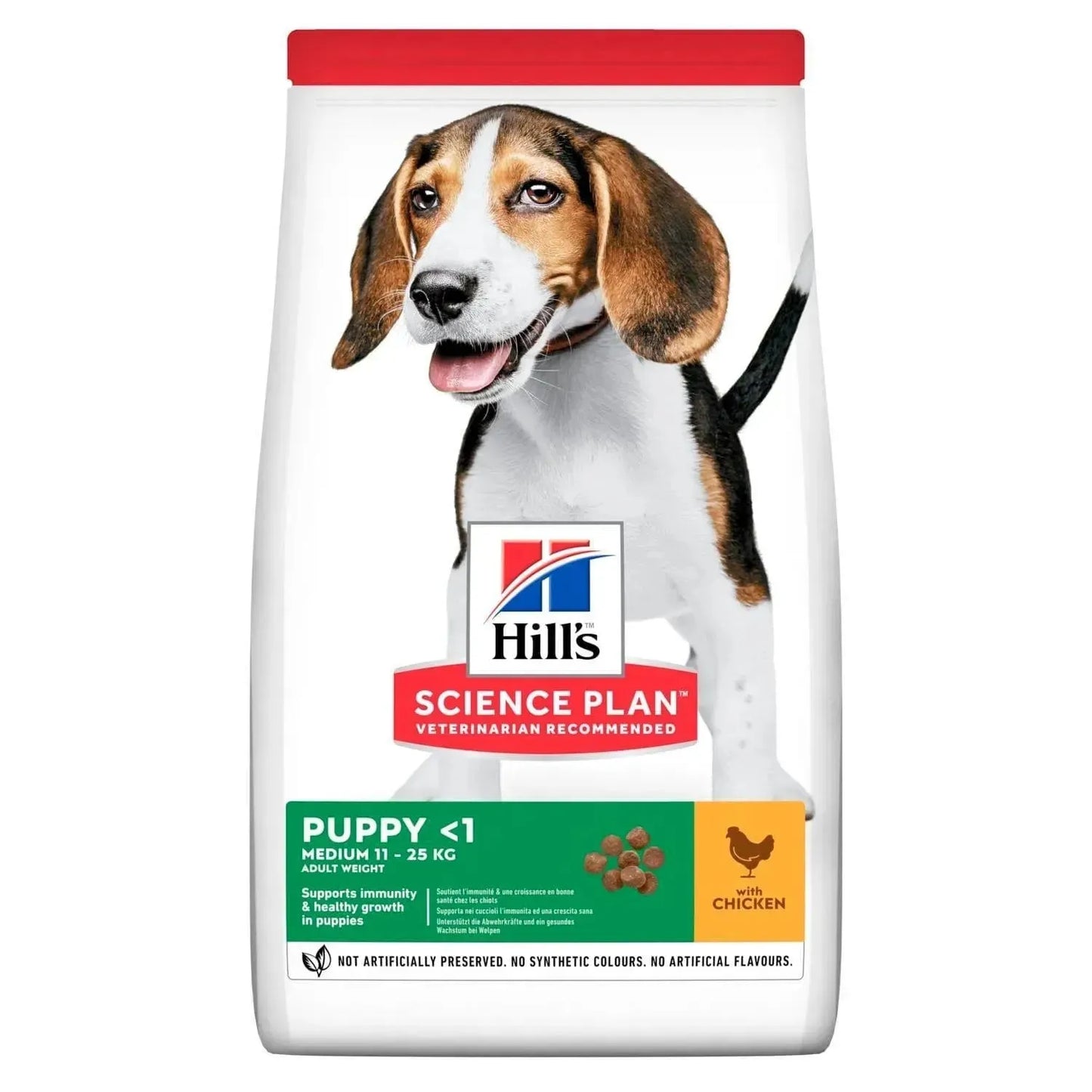 Hill's Medium Puppy - Hund - Hill's Science Plan - Marigin AG Onlineshop für Tierbedarf Hill's Medium Puppy - Hund - 2.5kg / Huhn Futter