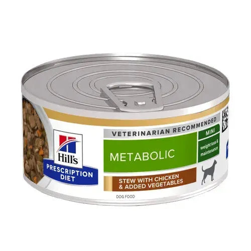 Hill's Metabolic Hund - Dosen Ragout - Hill's Prescription Diet - Marigin AG Onlineshop für Tierbedarf Hill's Metabolic Hund - Dosen Ragout - 156g Futter