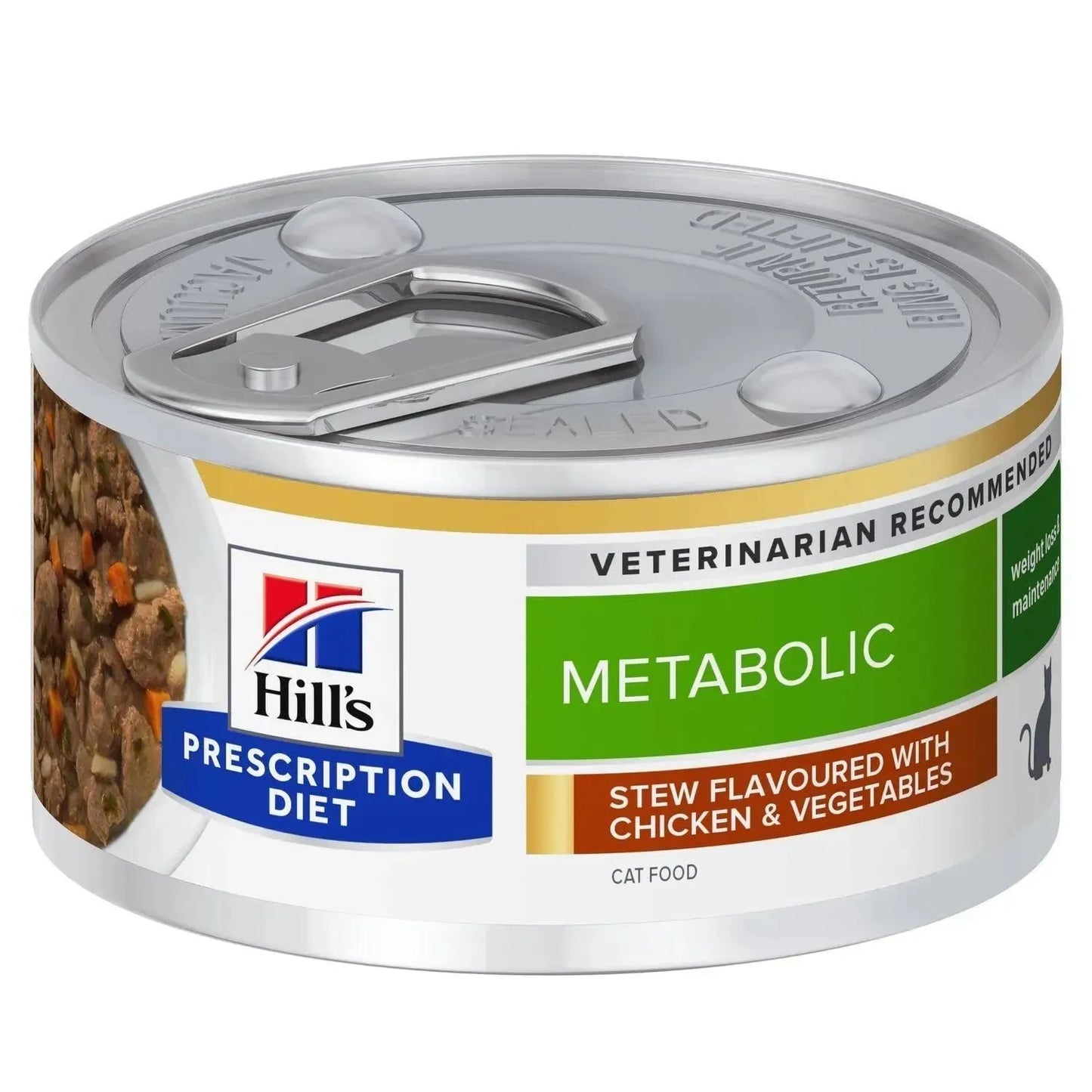 Hill's Metabolic Katze - Ragout Dose - Hill's Prescription Diet - Marigin AG Onlineshop für Tierbedarf Hill's Metabolic Katze - Ragout Dose - 82g Futter