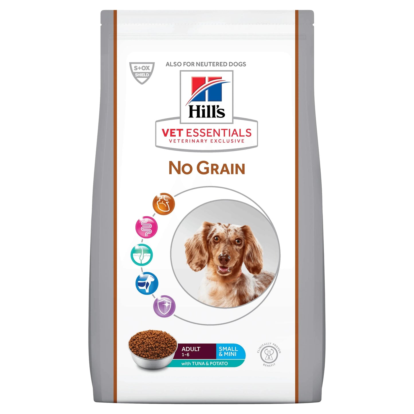 Hill's No Grain Adult Small & Mini - Hund - Hill's VetEssentials - Marigin AG Onlineshop für Tierbedarf Hill's No Grain Adult Small & Mini - Hund - 2kg Futter