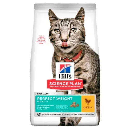 Hill's Perfect Weight Adult - Katze - Hill's Science Plan - Marigin AG Onlineshop für Tierbedarf Hill's Perfect Weight Adult - Katze - 1.5kg Futter