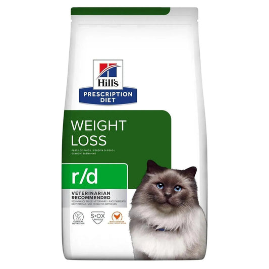 Hill's r/d - Katze - Hill's Prescription Diet - Marigin AG Onlineshop für Tierbedarf Hill's r/d - Katze - 1.5kg Futter