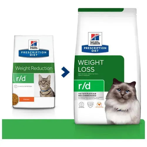 Hill's r/d - Katze - Hill's Prescription Diet - Marigin AG Onlineshop für Tierbedarf Hill's r/d - Katze - 1.5kg Futter