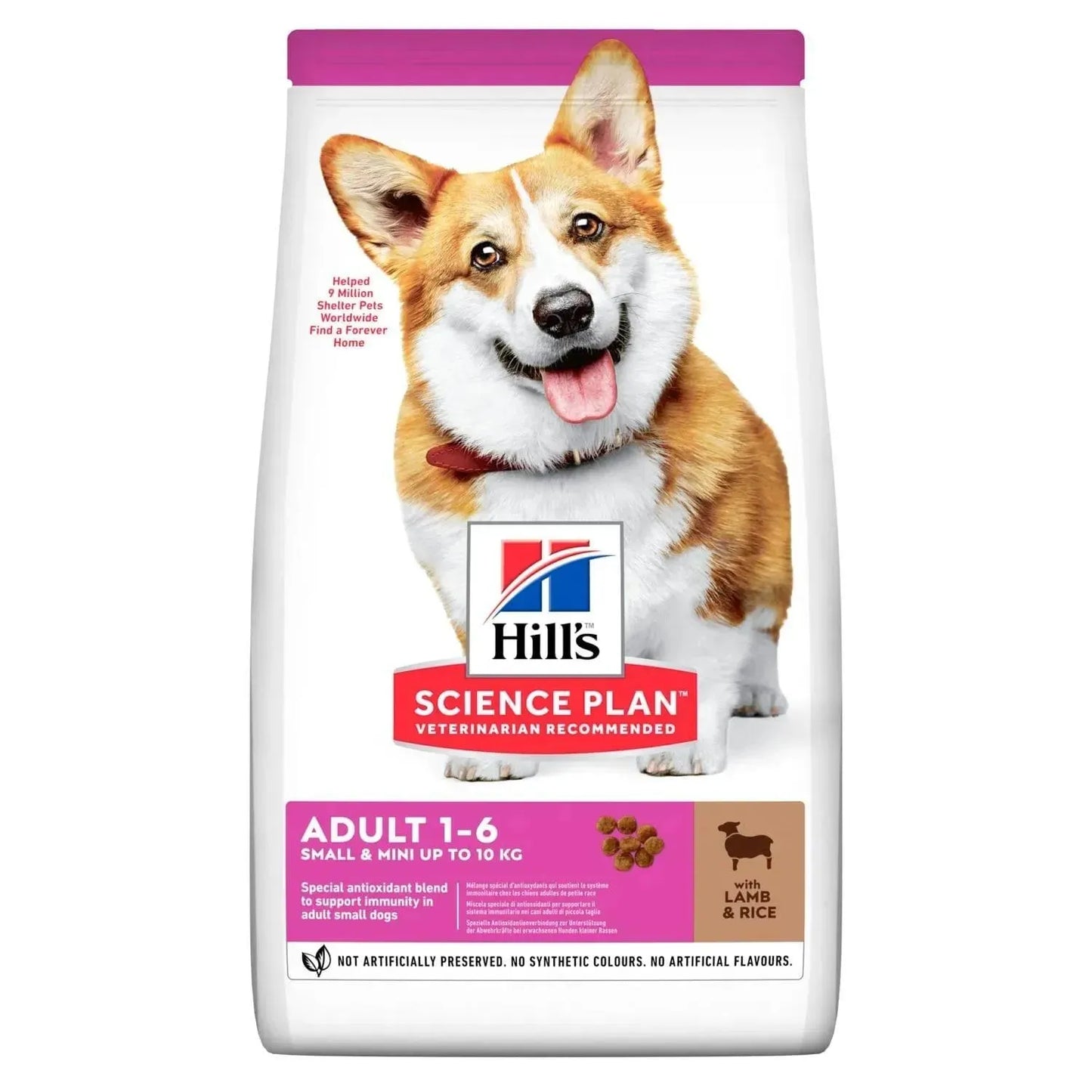 Hill's Small & Mini Adult - Hund - Hill's Science Plan - Marigin AG Onlineshop für Tierbedarf Hill's Small & Mini Adult - Hund - 1.5kg / Lamm und Reis Futter