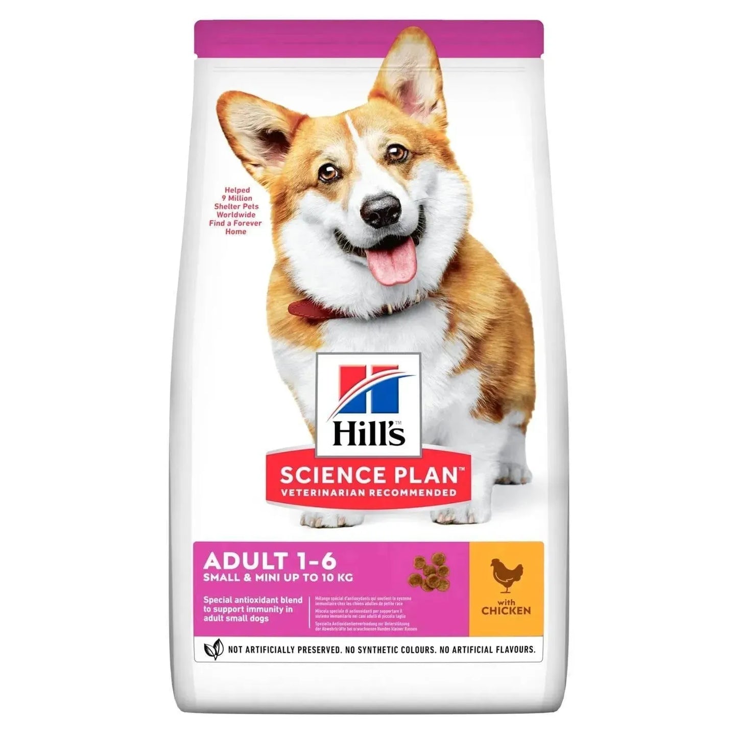 Hill's Small & Mini Adult - Hund - Hill's Science Plan - Marigin AG Onlineshop für Tierbedarf Hill's Small & Mini Adult - Hund - 6x300g / Huhn Futter