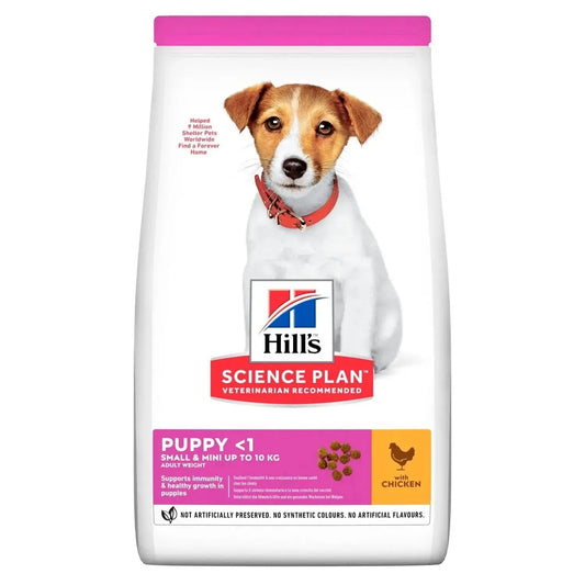 Hill's Small & Mini Puppy - Hund - Hill's Science Plan - Marigin AG Onlineshop für Tierbedarf Hill's Small & Mini Puppy - Hund - 6x300g Futter