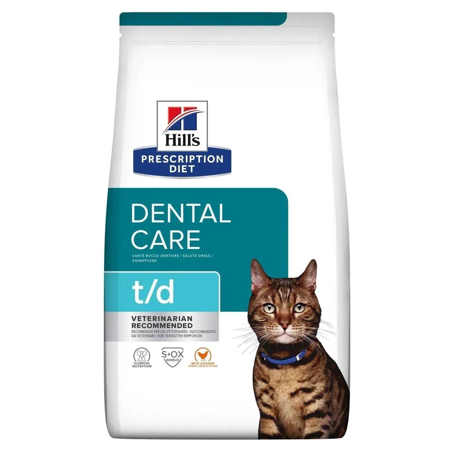 Hill's t/d - Katze - Hill's Prescription Diet - Marigin AG Onlineshop für Tierbedarf Hill's t/d - Katze - 1.5kg Futter