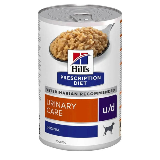 Hill's u/d Hund - Dosen - Hill's Prescription Diet - Marigin AG Onlineshop für Tierbedarf Hill's u/d Hund - Dosen - 370g Futter
