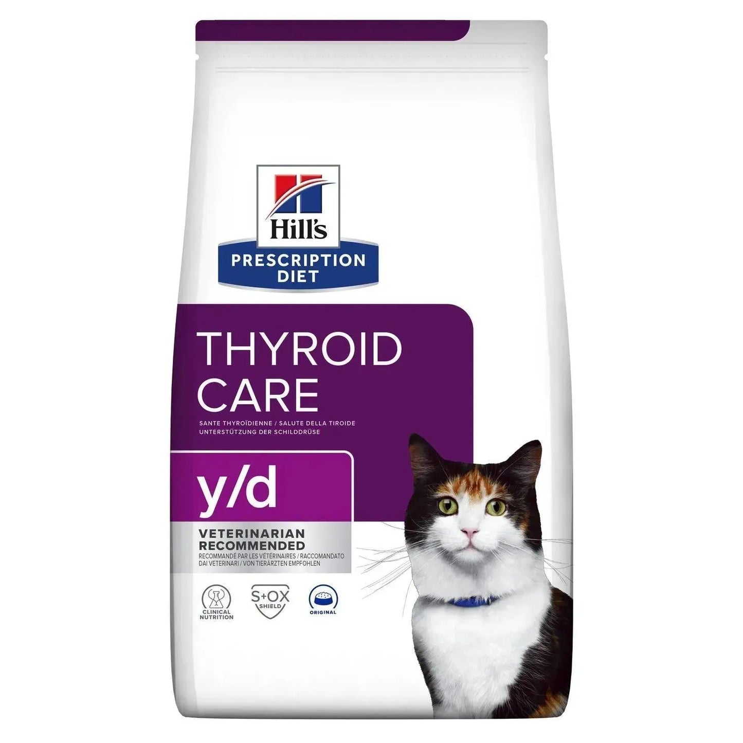 Hill's y/d - Katze - Hill's Prescription Diet - Marigin AG Onlineshop für Tierbedarf Hill's y/d - Katze - 1.5kg Futter