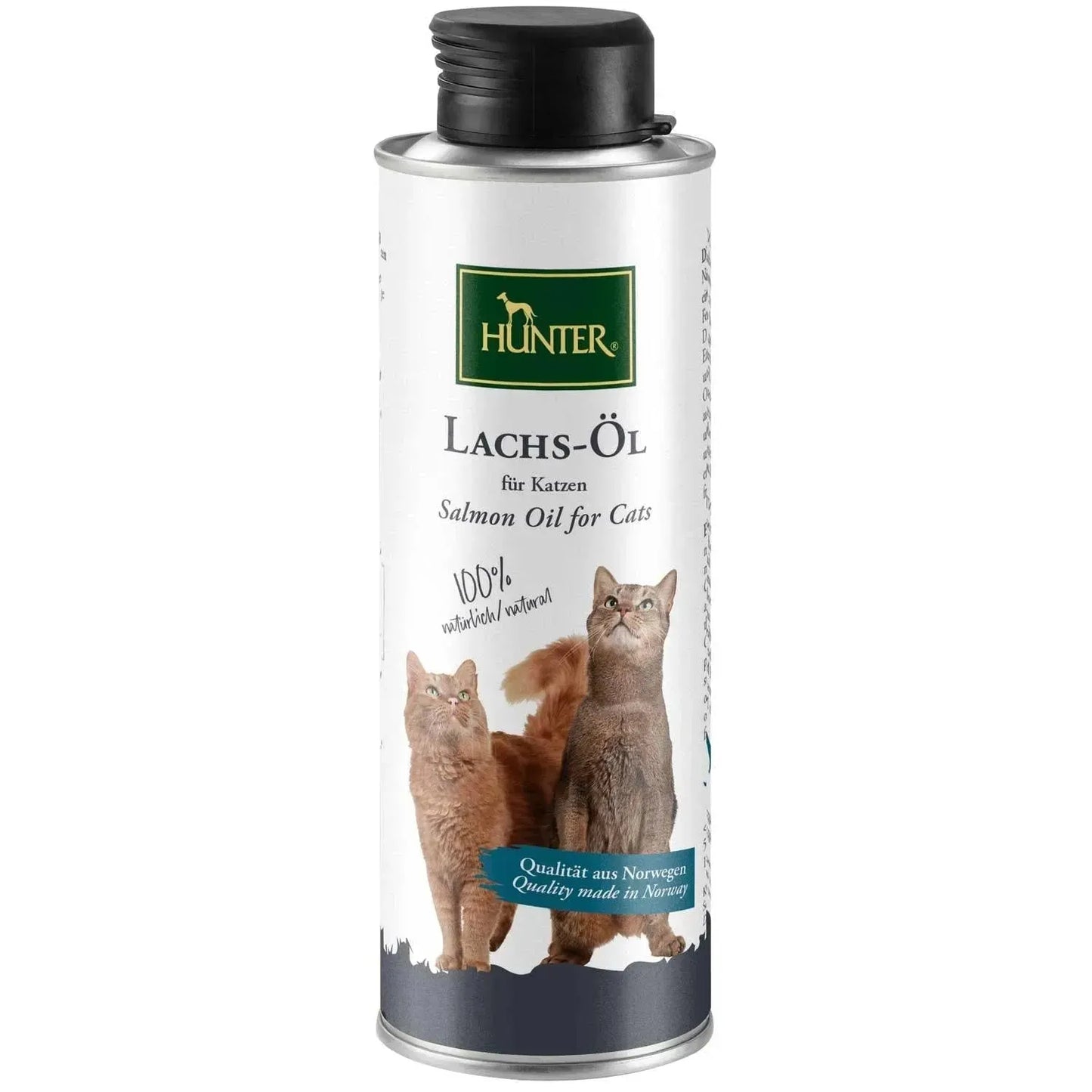HUNTER Lachs-Öl für Katzen - Hunter - Marigin AG Onlineshop für Tierbedarf HUNTER Lachs-Öl für Katzen - 250ml