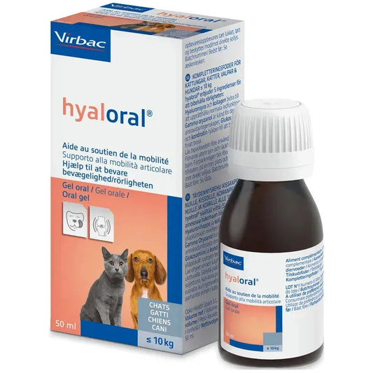 Hyaloral - Virbac - Marigin AG Onlineshop für Tierbedarf Hyaloral - 120 Stück Ergänzungsfuttermittel