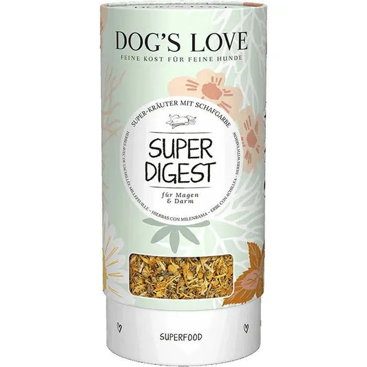 Kräutermischung Super Digest - Dog's Love - Marigin AG Onlineshop für Tierbedarf Kräutermischung Super Digest - 70g Ergänzungsfuttermittel