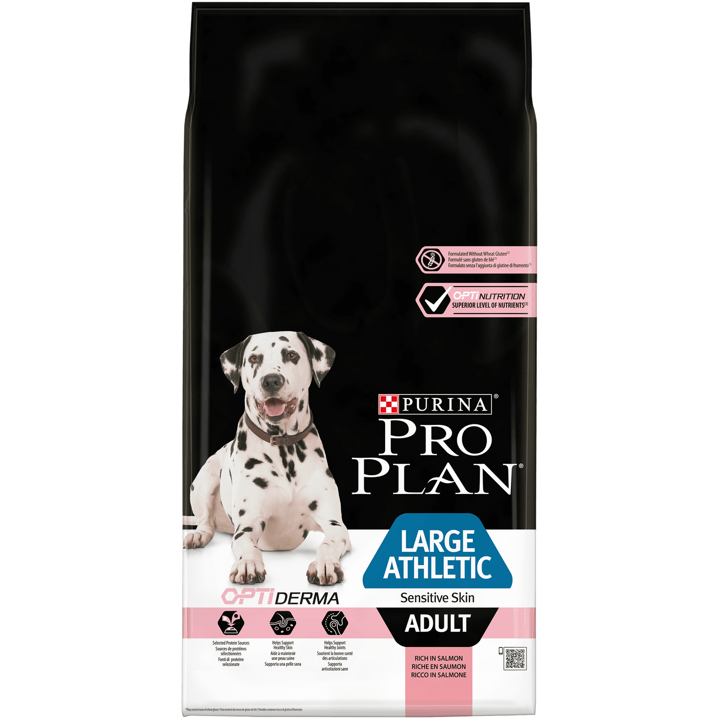 Large Athletic Adult Sensitive Skin - Purina ProPlan - Alter:Adult, Extras:athletischer Körperbau, Extras:empfindliche Haut, Futterart:Trocken, Geschmack:Lachs, Grösse:26-44kg, Grösse:über45kg, Kastriert:ja, Kastriert:nein, Tierart:Hund - Marigin AG Onlineshop für Tierbedarf