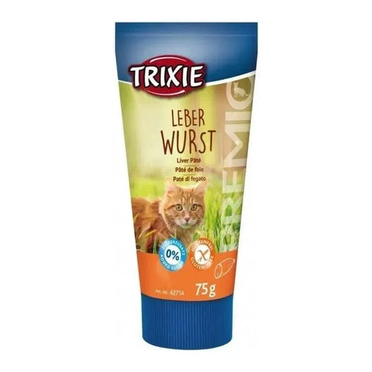 Leberwurst Katze - Trixie - Marigin AG Onlineshop für Tierbedarf Leberwurst Katze - 75g Kauartikel