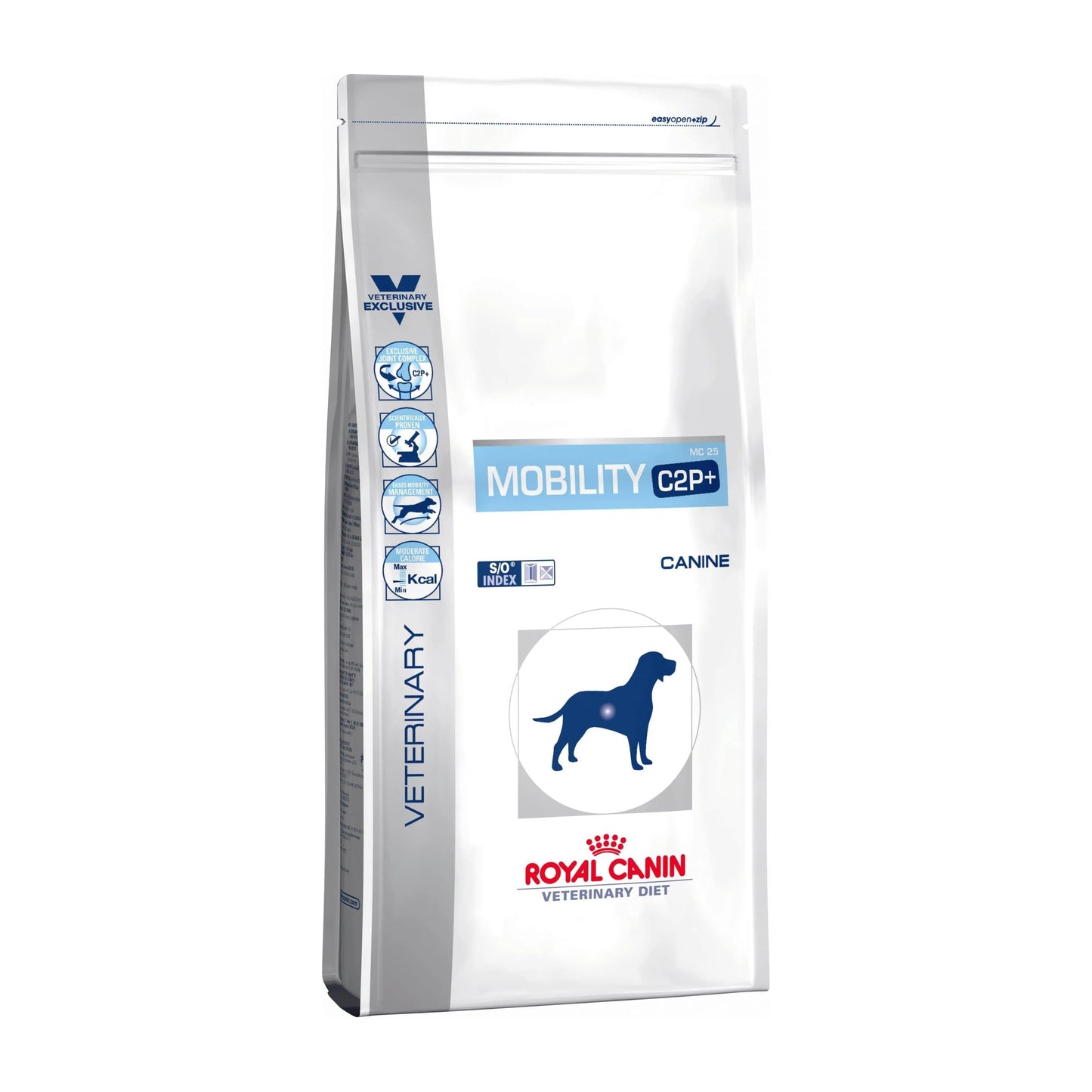 Mobility C2P+ Dog - Royal Canin Veterinary Diet - Alter:Adult, Alter:Senior, Erkrankung:Gelenkprobleme, Futterart:Trocken, Geschmack:Huhn, Hersteller:Royal Canin Veterinary Diet, Tierart:Hund - Marigin AG Onlineshop für Tierbedarf