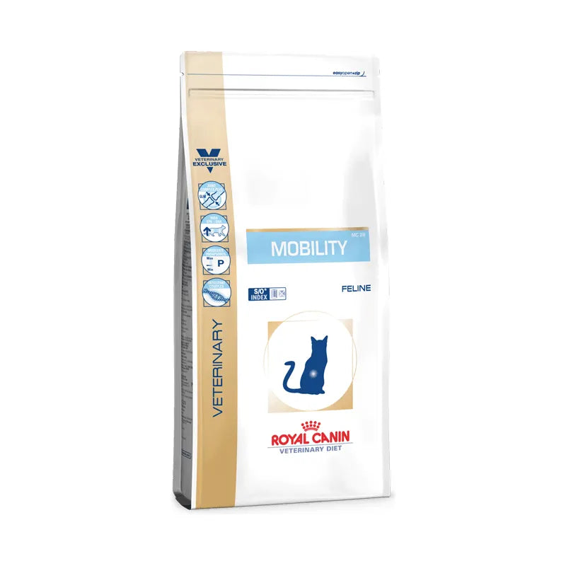 Mobility Cat - Royal Canin Veterinary Diet - Alter:Adult, Alter:Senior, Erkrankung:Gelenkprobleme, Futterart:Trocken, Geschmack:Huhn, Hersteller:Royal Canin Veterinary Diet, Tierart:Katze - Marigin AG Onlineshop für Tierbedarf