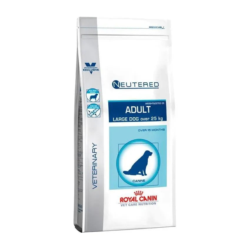 Neutered Adult Large Dog - Royal Canin Veterinary Care Nutrition - Alter:Adult, Futterart:Trocken, Geschmack:Huhn, Grösse:26-44kg, Grösse:über45kg, Kastriert:ja, Tierart:Hund - Marigin AG Onlineshop für Tierbedarf