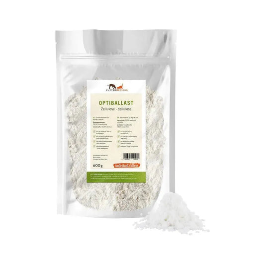 Optiballast Zellulose 600g - Futtermedicus - Marigin AG Onlineshop für Tierbedarf Optiballast Zellulose 600g - Default Title Ergänzungsfuttermittel