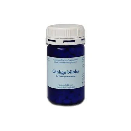Powervet Ginkgo Biloba - Tabletten - Powervet - Marigin AG Onlineshop für Tierbedarf Powervet Ginkgo Biloba - Tabletten - 50 Stück Ergänzungsfuttermittel