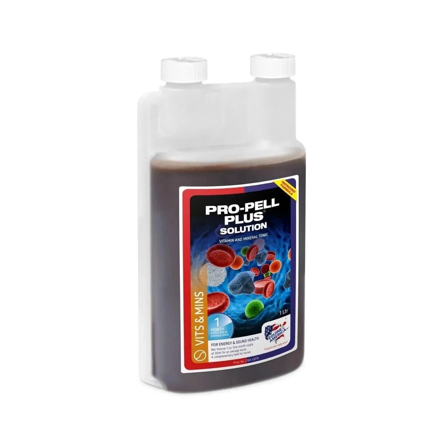 Pro-Pell Plus Solution - Pferd - Equine America - Marigin AG Onlineshop für Tierbedarf Pro-Pell Plus Solution - Pferd - 1 l Ergänzungsfuttermittel