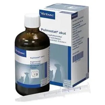 Pulmostat akut - Virbac - Marigin AG Onlineshop für Tierbedarf Pulmostat akut - Default Title Ergänzungsfuttermittel