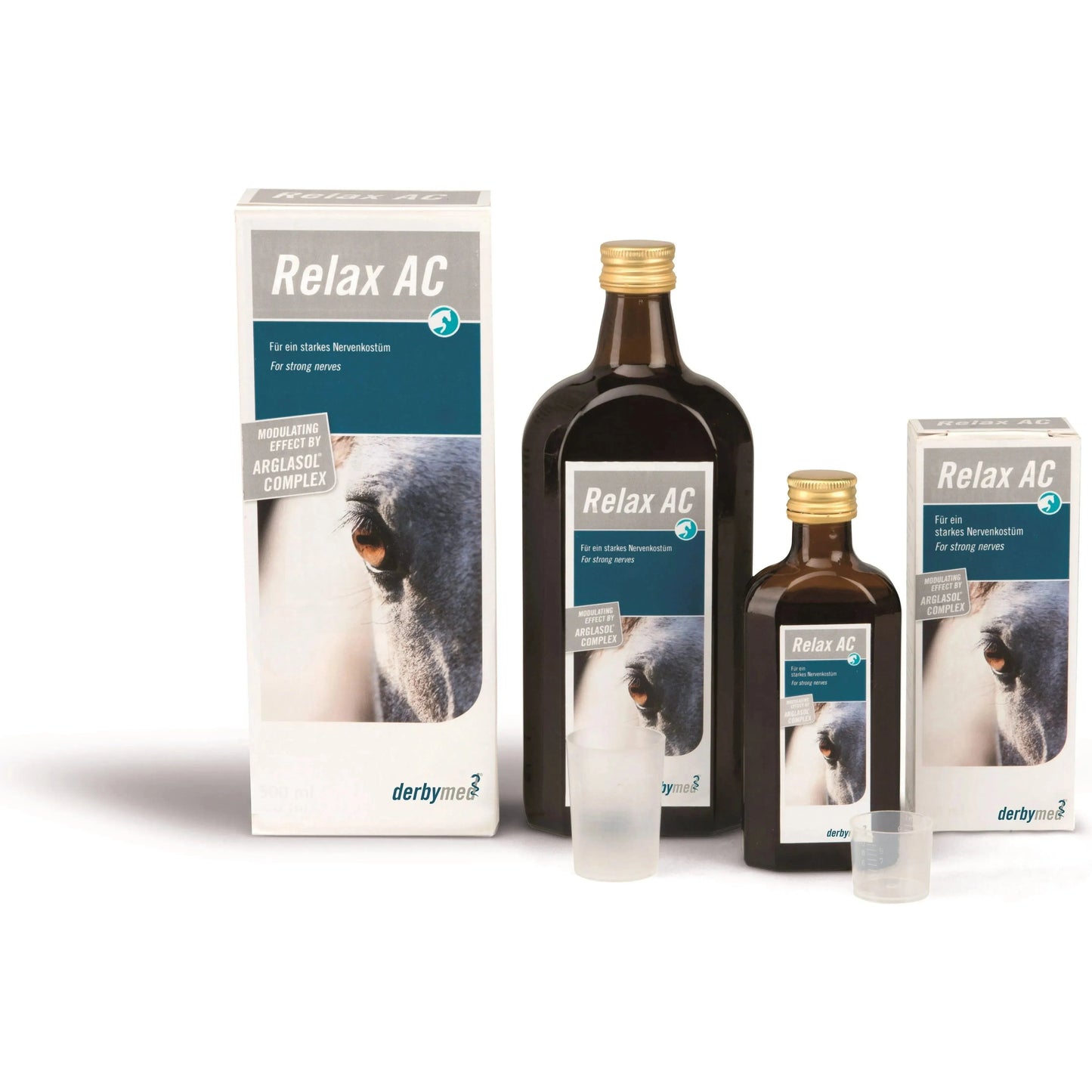 Relax AC - Derbymed - Marigin AG Onlineshop für Tierbedarf Relax AC - 125ml Ergänzungsfuttermittel